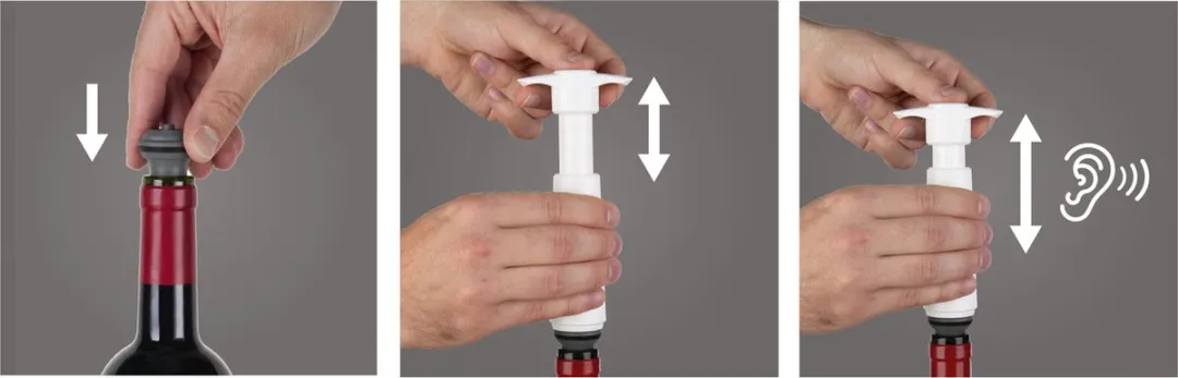 VacuVin Wine Saver Wit - Set van 2 Speed Pourers