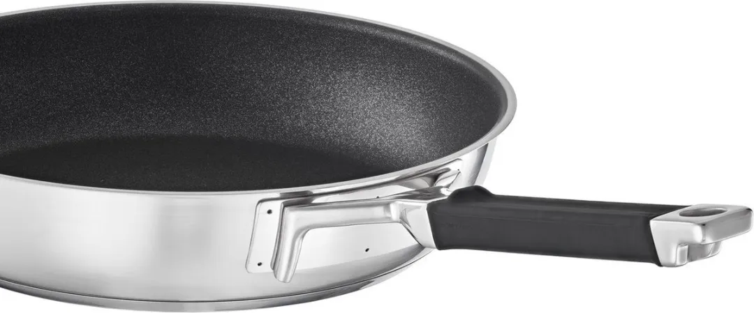 Rösle ProResist Non-Stick Koekenpan 28cm - Zilver - afbeelding 6 van 6