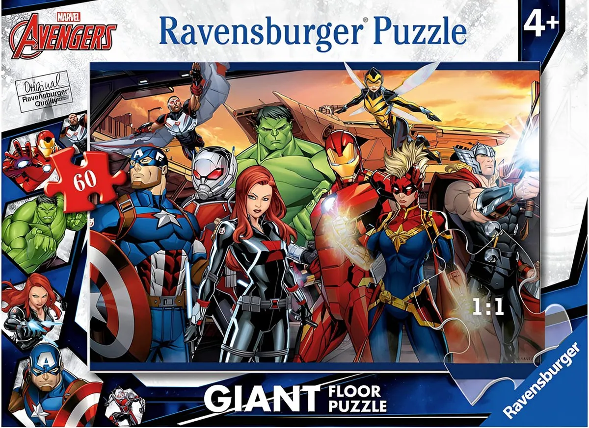 Ravensburger Avengers Puzzel 60 Stuks