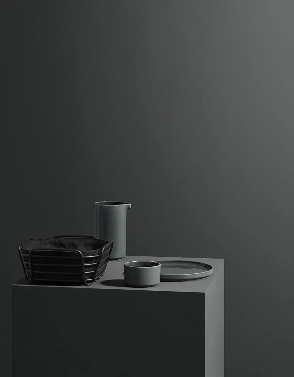 Blomus Delara Broodmandje 20x20cm - Zwart