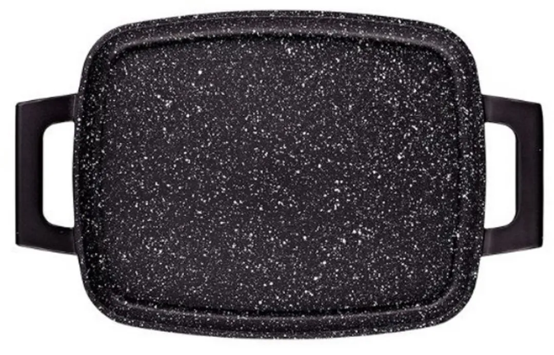 Kela Stella Nova Grillplaat 29x23cm - Zwart
