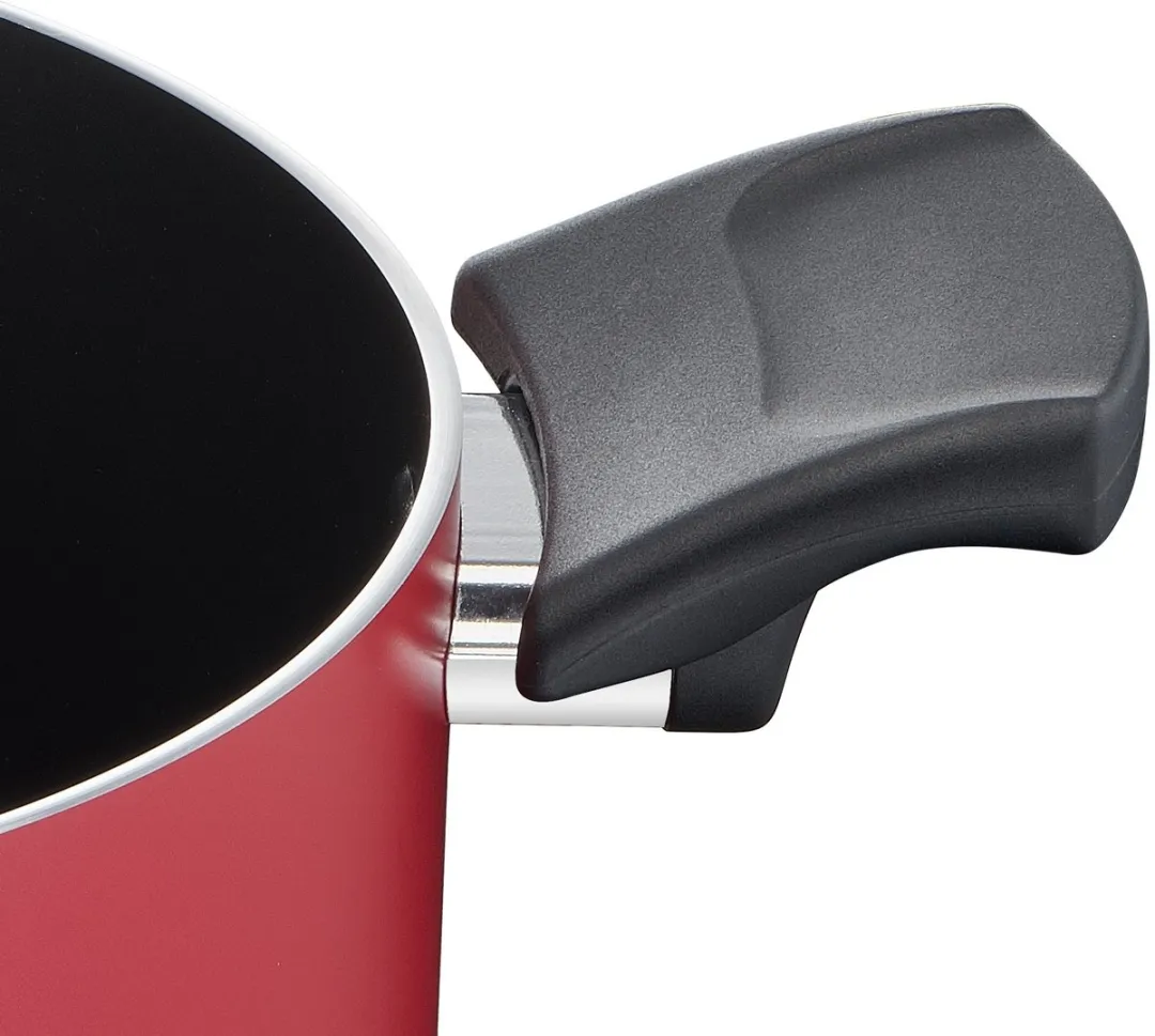 Lagostina Cucina Mediterranea Pannenset 8-delig - Rood