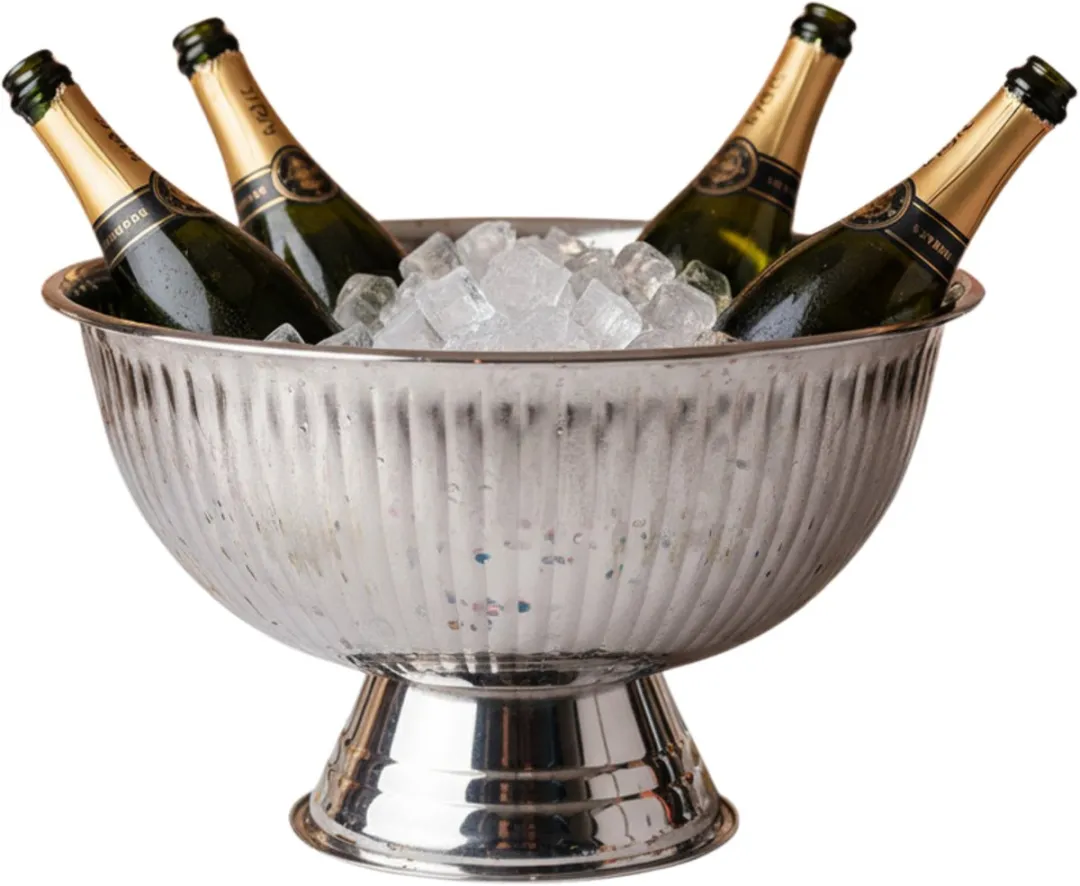 Excellent Houseware Champagnekoeler RVS