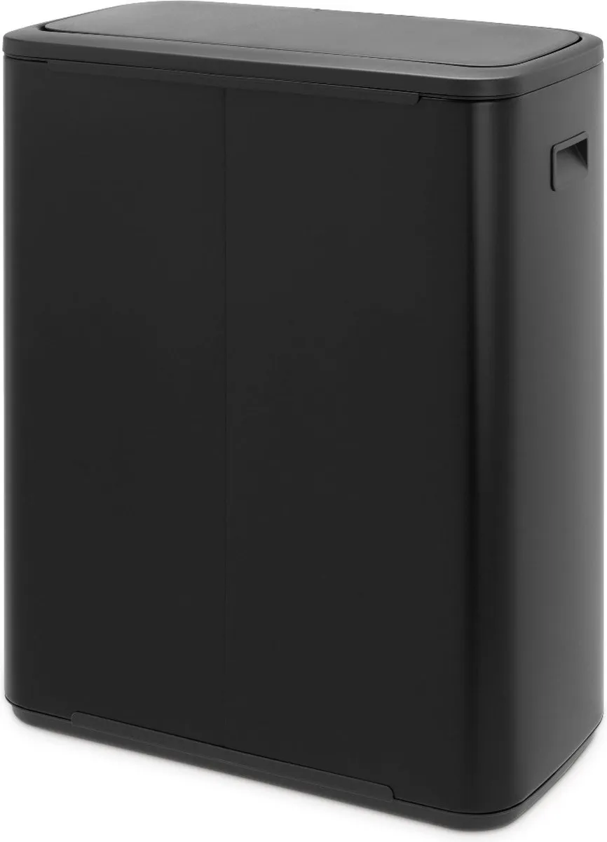 Brabantia Bo Touch Bin Prullenbak 2x30L - Matt Black