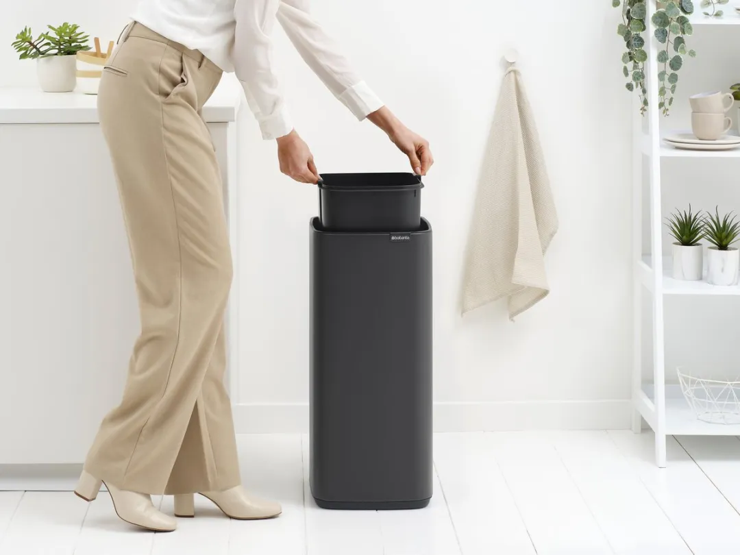 Brabantia Bo Touch Bin Prullenbak 30L - Mineral Infinite Grey