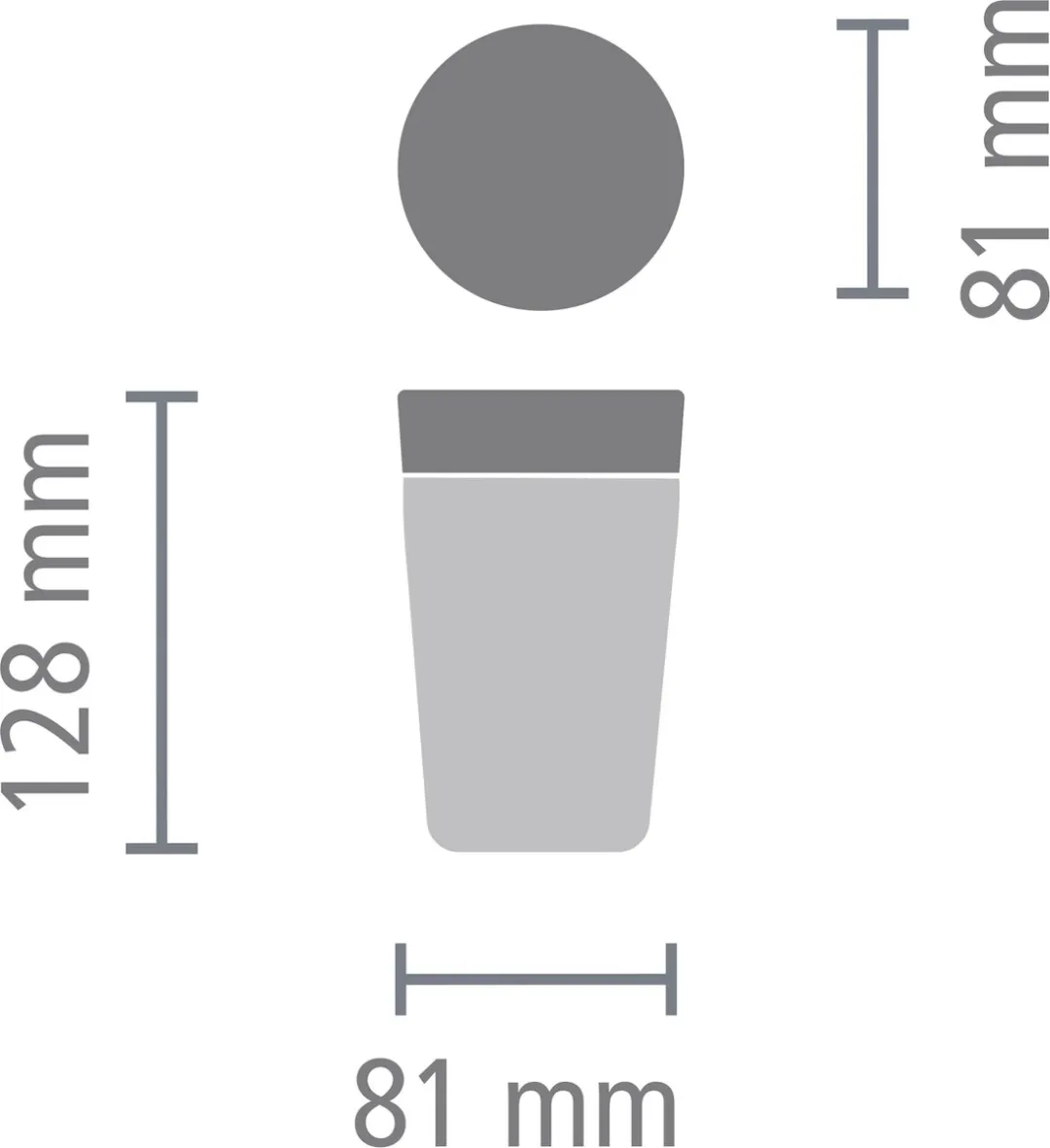 Brabantia Make & Take Thermosbeker 228742 - 200ml - Light Grey - afbeelding 6 van 6
