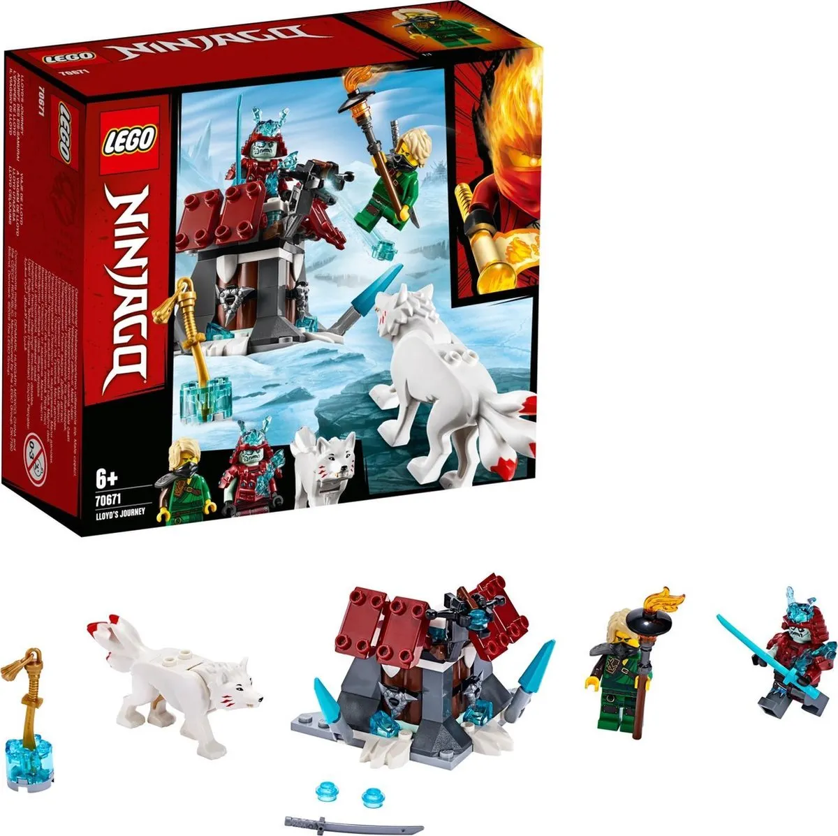 LEGO Ninjago De Reis van Lloyd 70671 - 70 Stukken