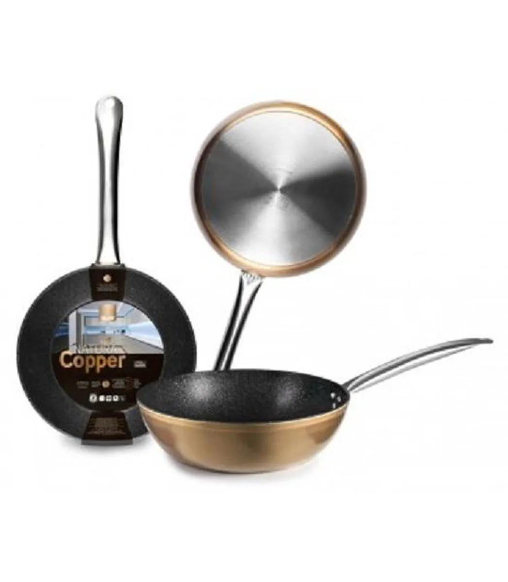 Ibili Natura Copper Diepe Braadpan 24cm