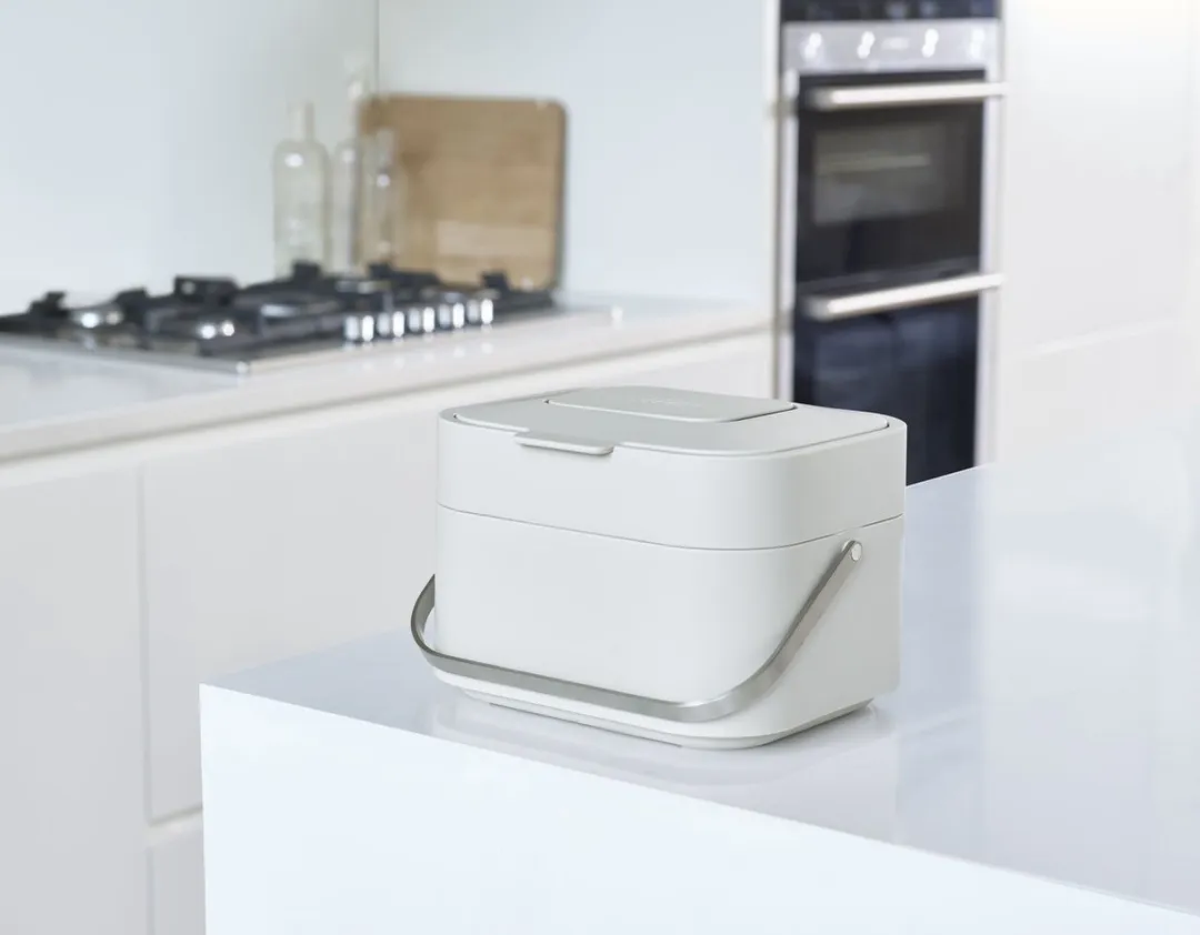 Joseph Joseph Intelligent Waste Stack Afvalbak 4L - Stone