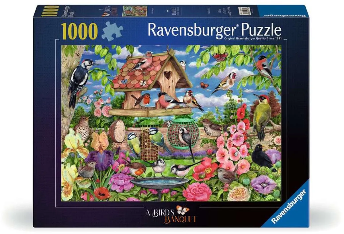 Ravensburger The Bird Table Legpuzzel 1000 Stuks