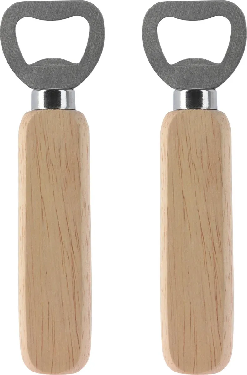 Excellent Houseware RVS Bieropener