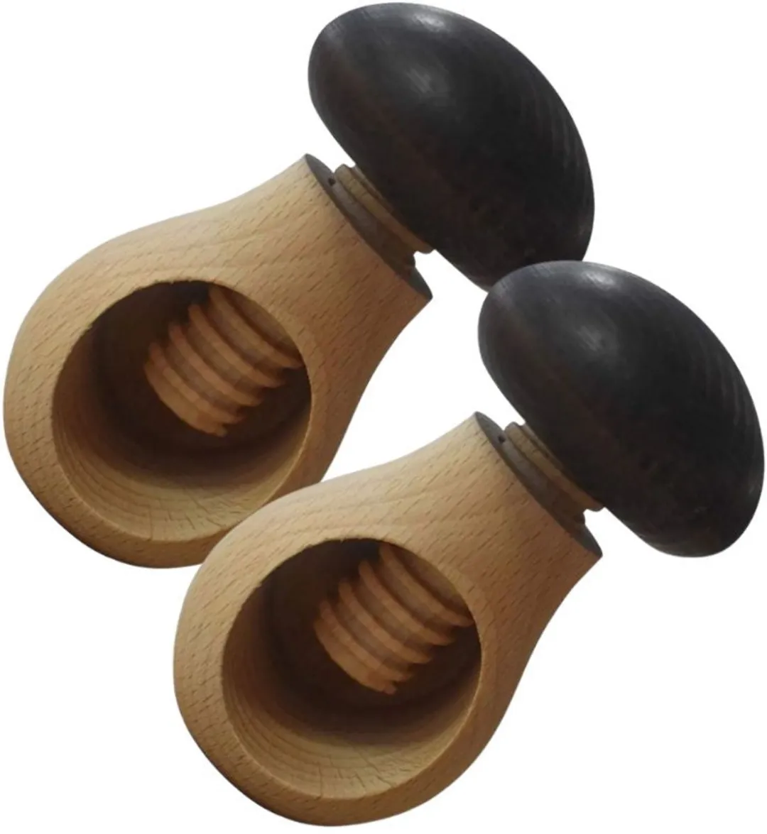 Fackelmann Houten Notenkrakers Set 2 Stuks