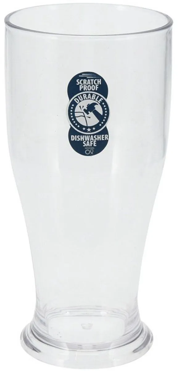 Excellent Houseware Bierglas 520ml - 4 Stuks - Onbreekbaar Kunststof