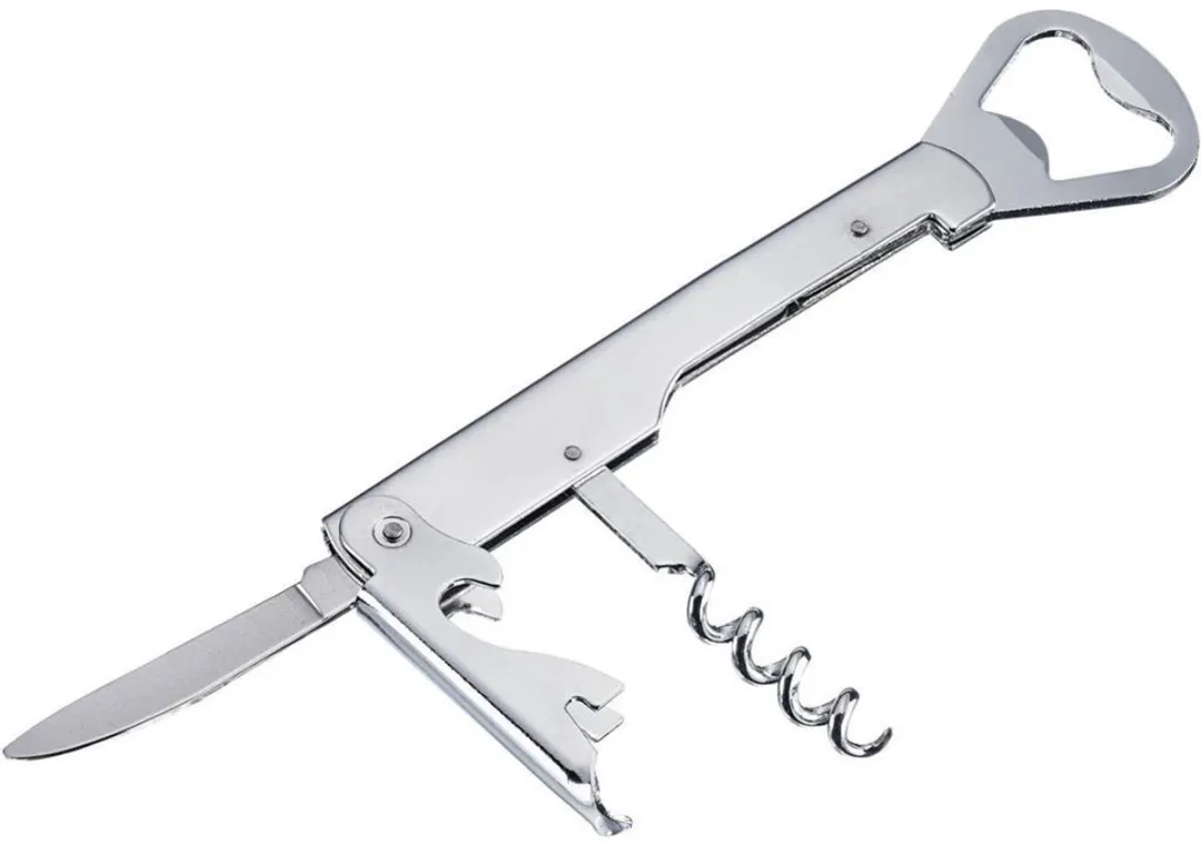 Westmark kelnersbestek, met flesopener, roestvrij staal, exclusief, zilver, 60162270