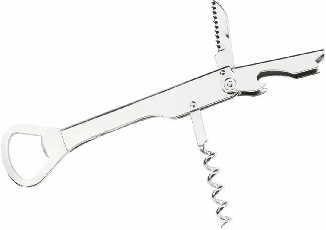 Westmark kelnersbestek, met flesopener, roestvrij staal, exclusief, zilver, 60162270