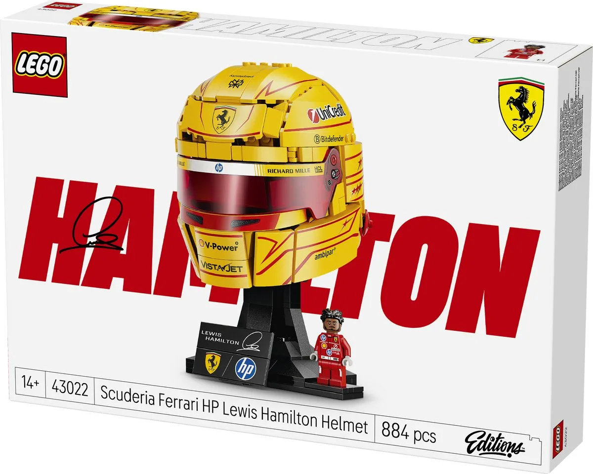 LEGO Scuderia Ferrari HP Helm Lewis Hamilton 43022