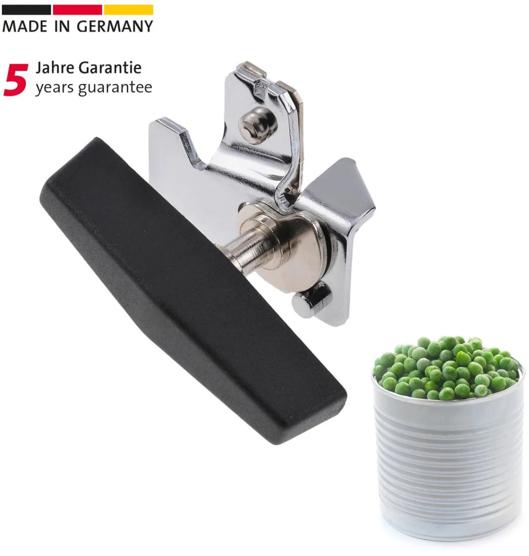 Westmark Compact Automatische Blikopener Monopoly - Zilver/Zwart