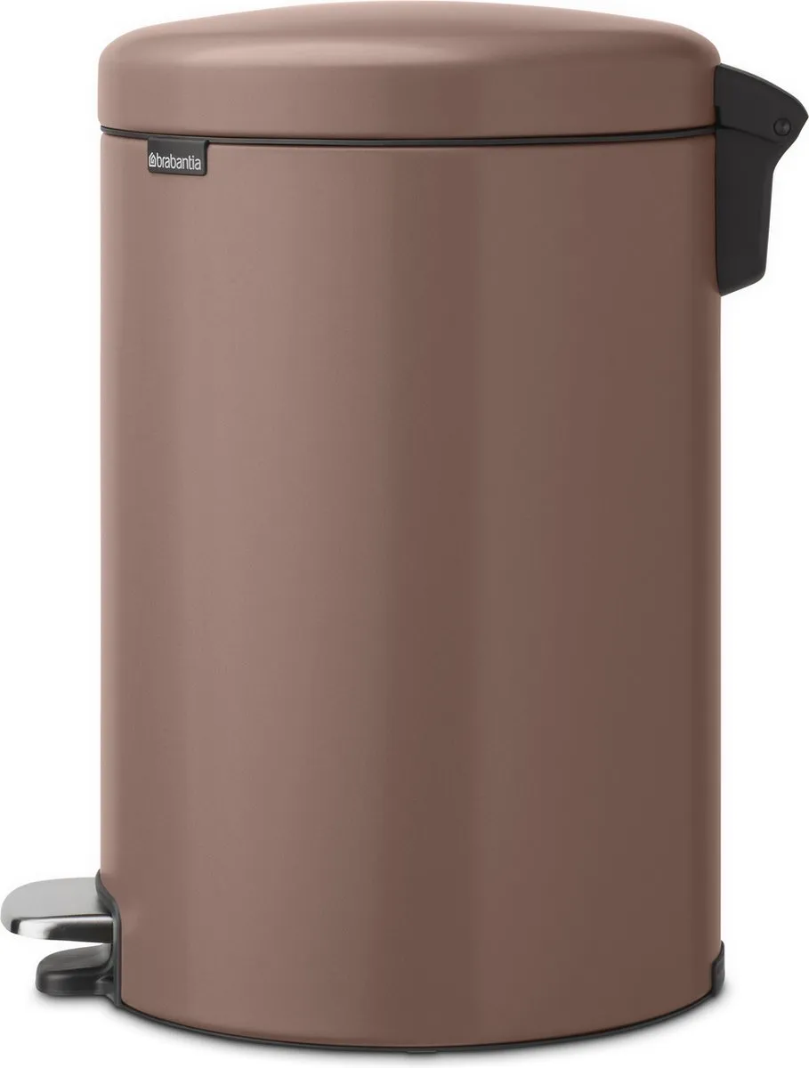 Brabantia NewIcon Prullenbak 20L - Satin Taupe