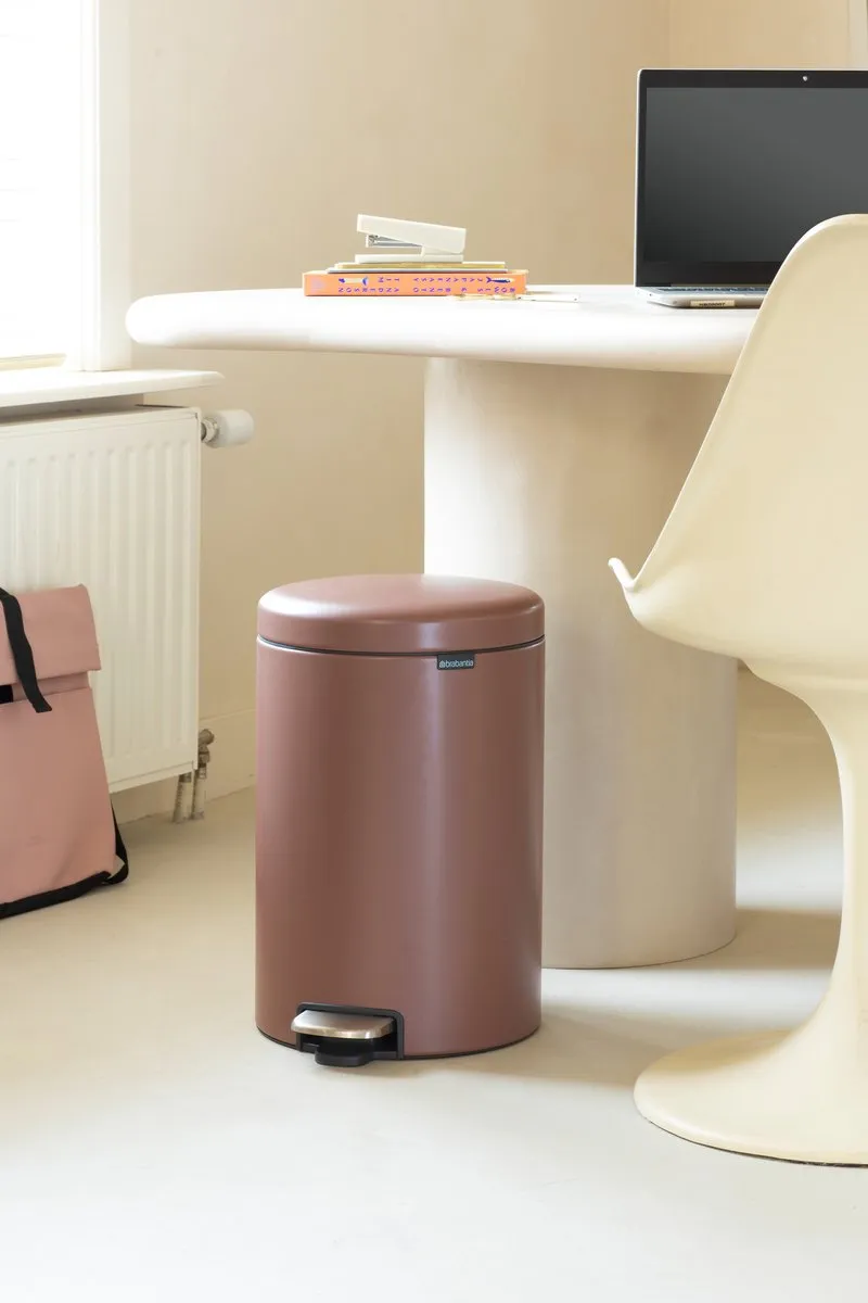 Brabantia NewIcon Prullenbak 20L - Satin Taupe