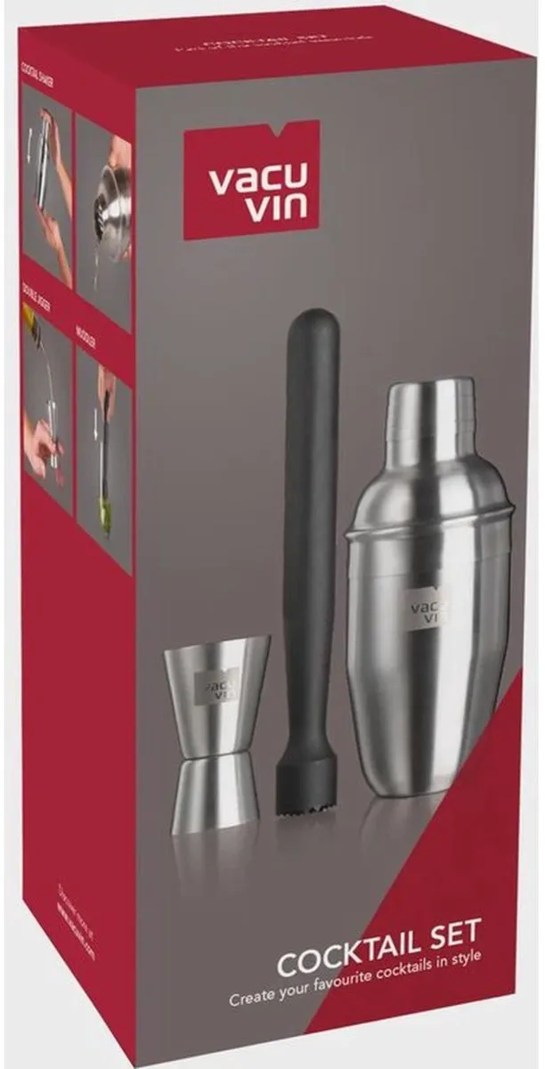 VacuVin Cocktail Set Basic