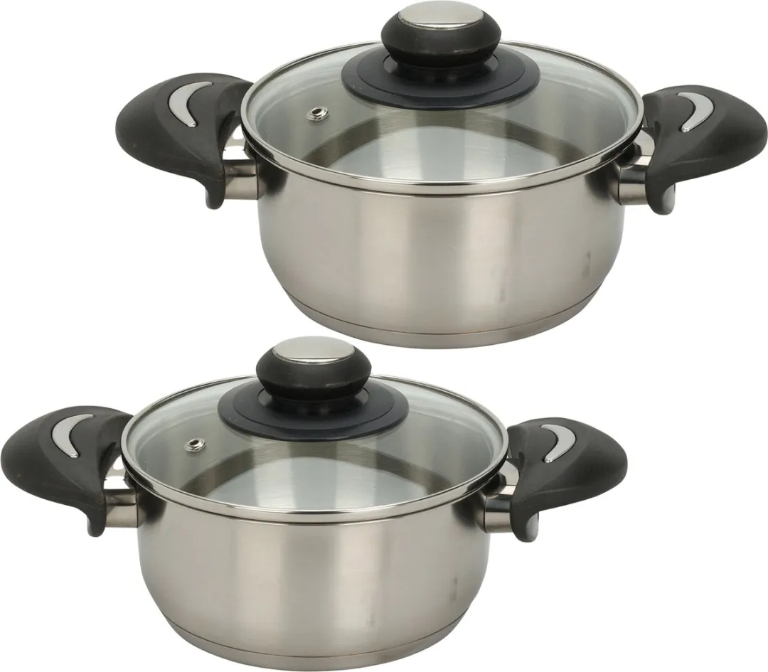 Excellent Houseware Kookpannen Set 2-delig