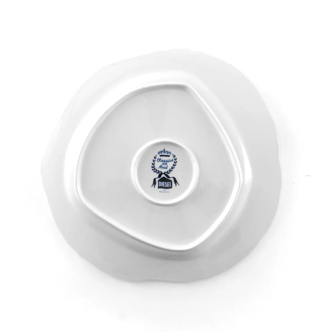 Seletti Classics On Acid Dinerbord Ø28cm - Wit