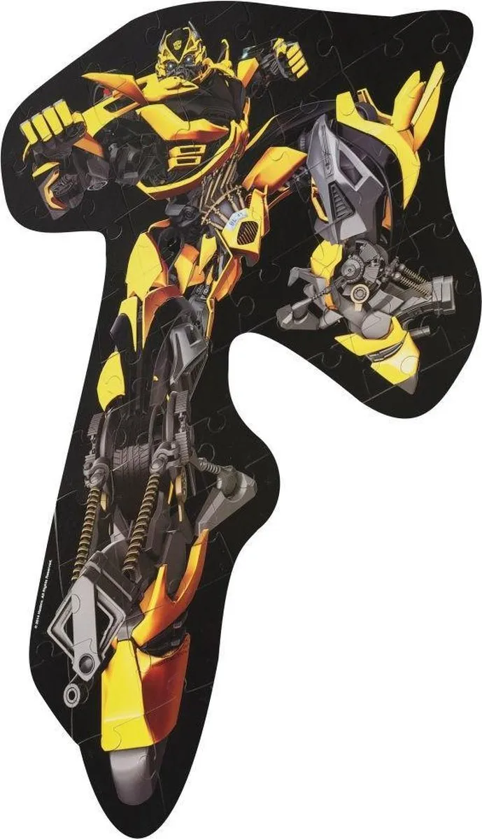 Hasbro Transformers Puzzel - 54 Stukken - Zwart/Geel