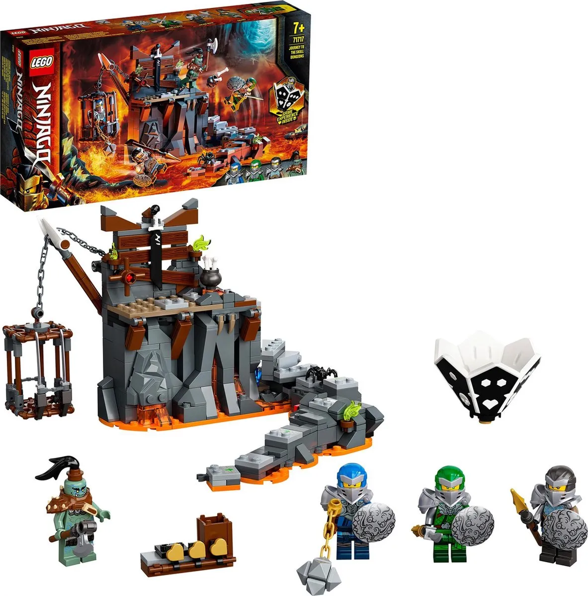 LEGO Ninjago Kerkers van Skull 71717 - 401 Stukken