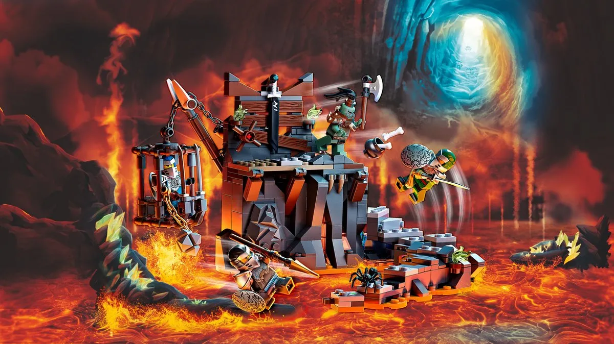 LEGO Ninjago Kerkers van Skull 71717 - 401 Stukken