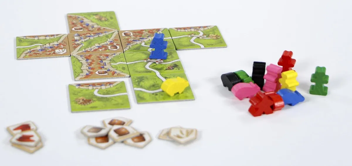 999 Games Carcassonne Kooplieden & Bouwmeesters Uitbreiding - Bordspel