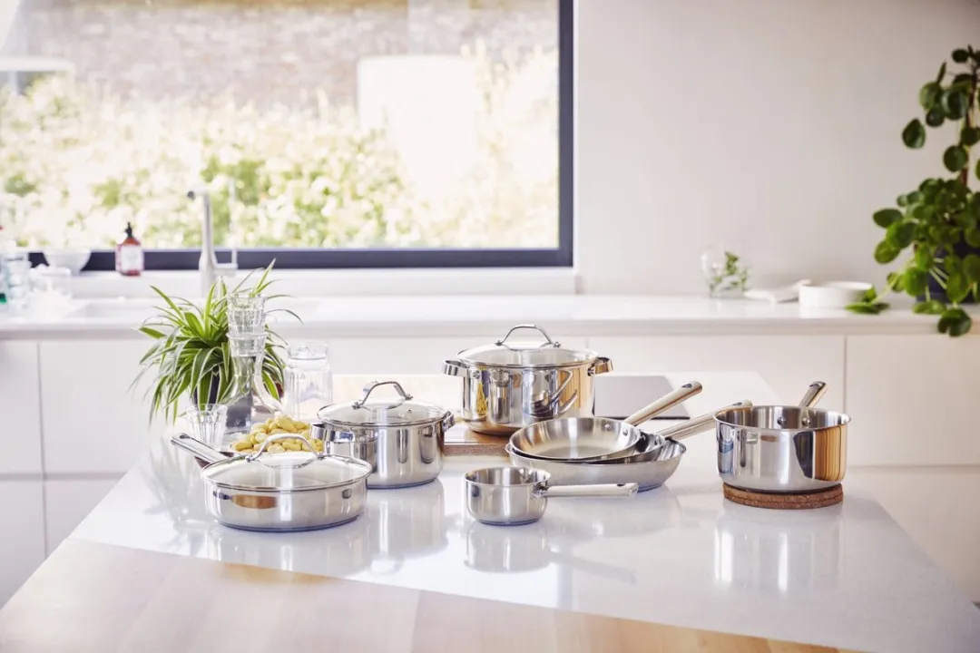 Beka Cicla Pan - koekenpan Ø 20cm - Gerecycleerd RVS - PFAS-vrij - Geschikt voor inductie & vaatwasser