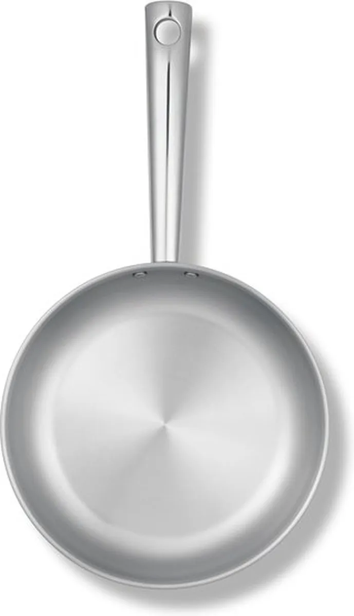 Beka Cicla Pan - koekenpan Ø 20cm - Gerecycleerd RVS - PFAS-vrij - Geschikt voor inductie & vaatwasser