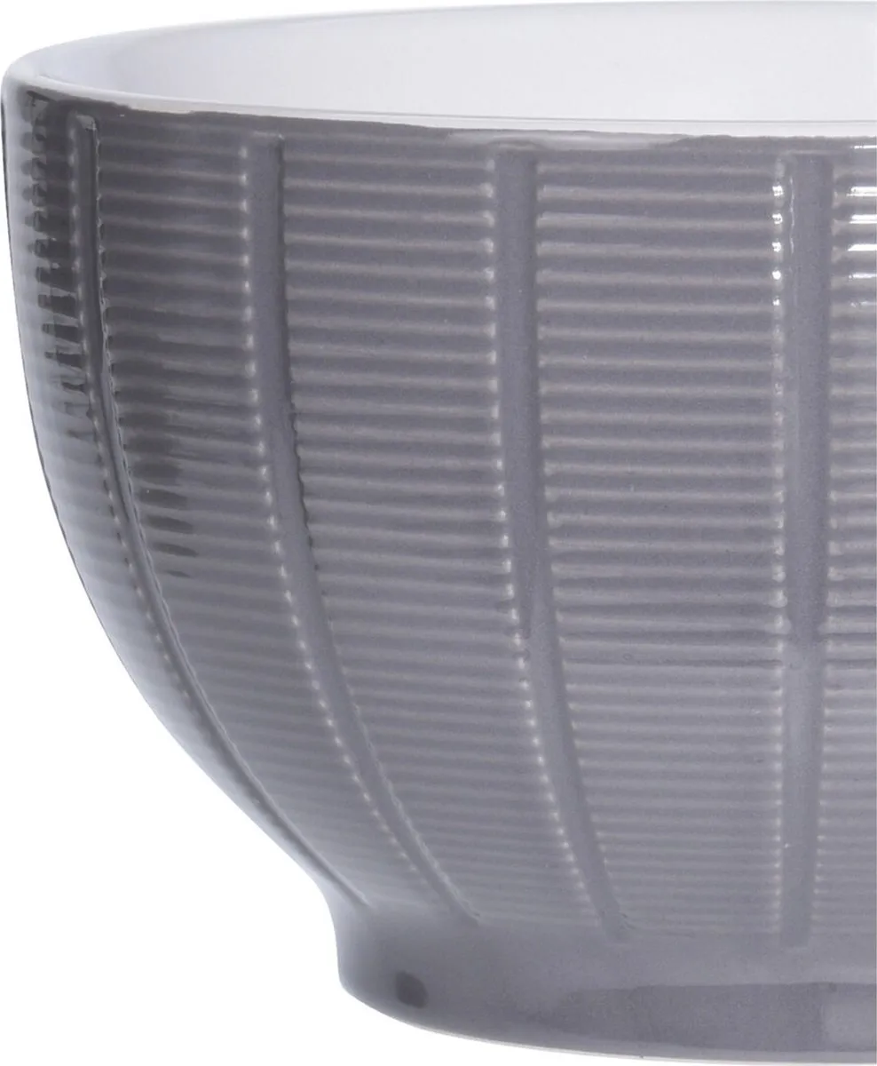 Excellent Houseware Venice Keramiek Soepkommen - 4 Stuks - Ø14cm
