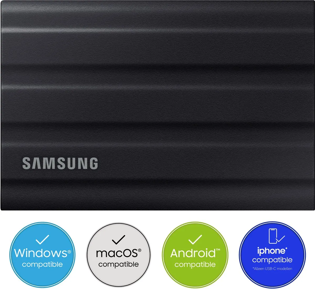 Samsung T7 Shield MU-PE1T0S/EU Externe SSD 1TB