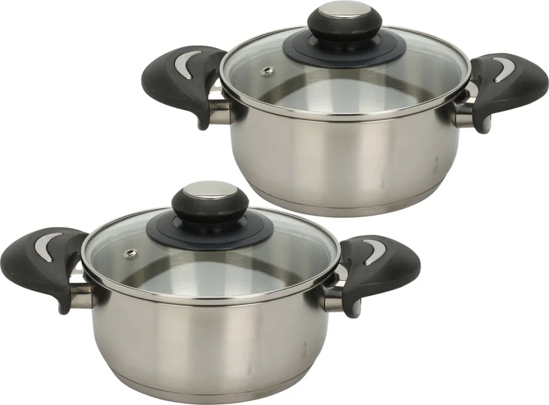 Excellent Houseware Kookpannen Set 2-delig