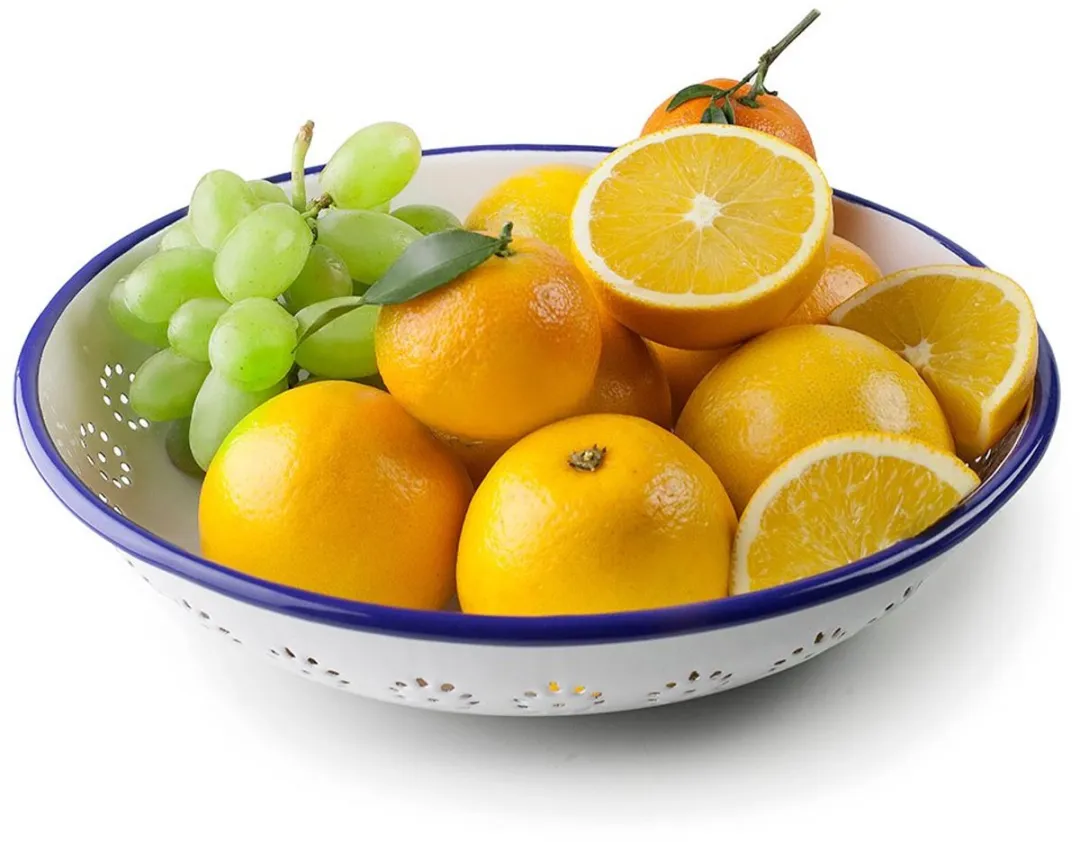 Ibili Vintage Blanca Fruitschaal 26cm - Transparant/Wit