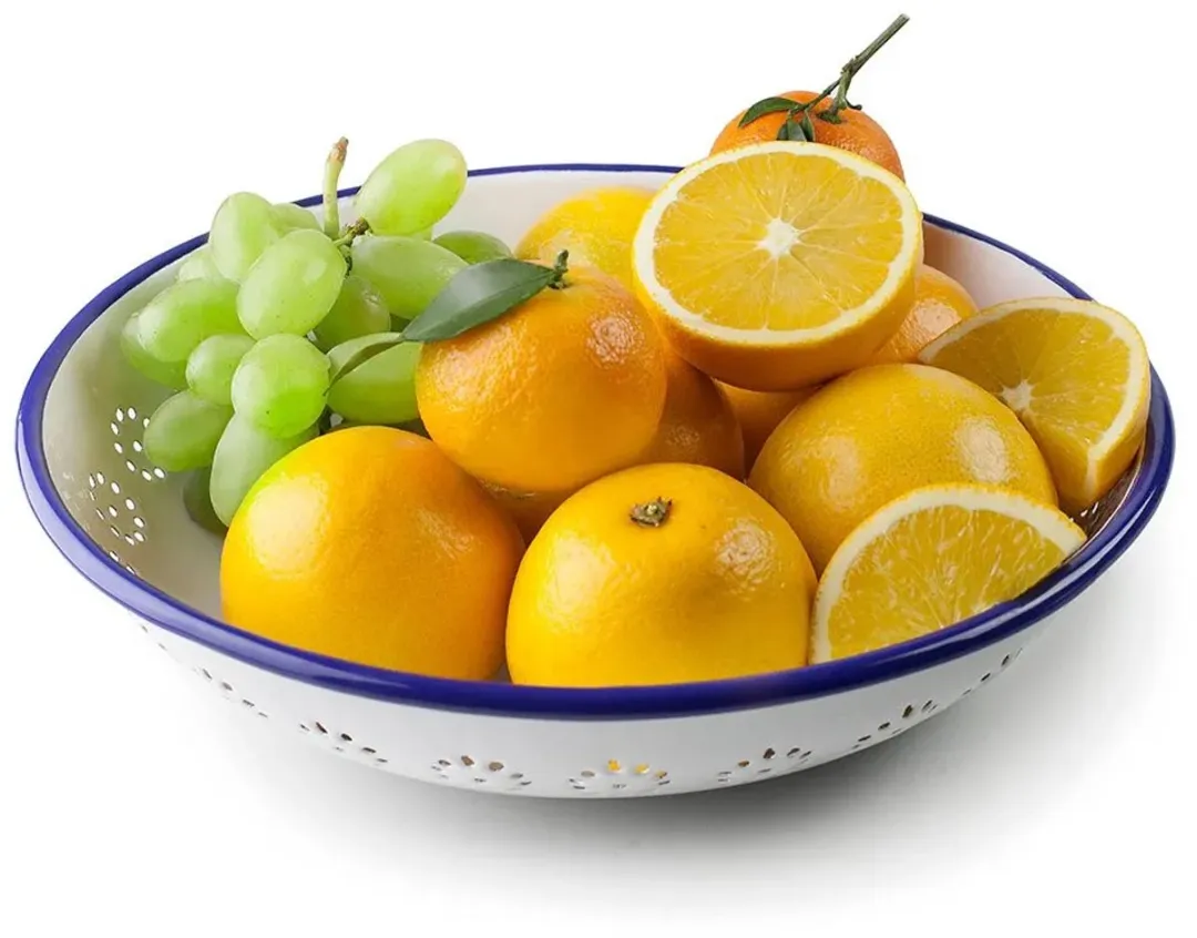 Ibili Vintage Blanca Fruitschaal 26cm - Transparant/Wit
