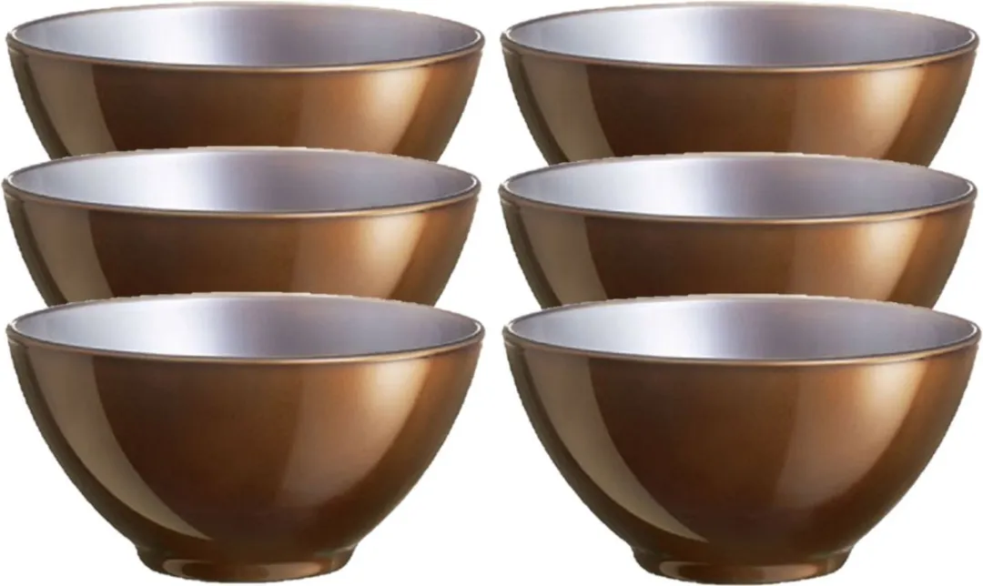 Luminarc Diepe Schaal 50cl - 6 Stuks - Bruin