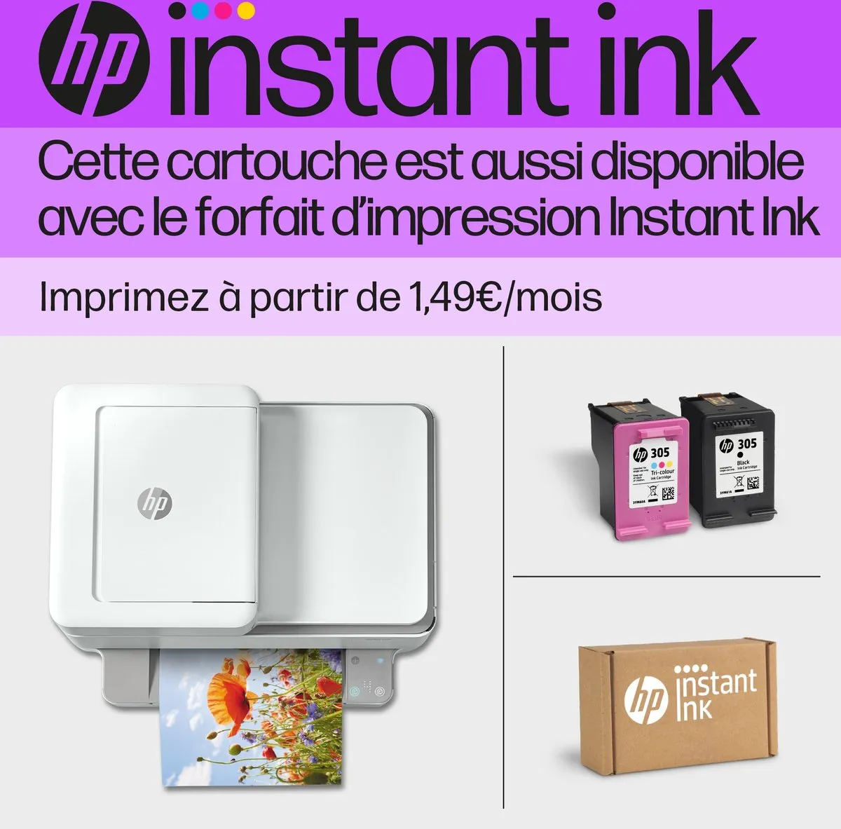 HP 305XL ORI_HP3YM62AE Inktcartridge - Zwart