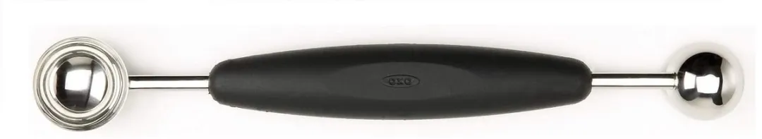 OXO Meloenschep 39781 - Dubbelzijdig - Zwart
