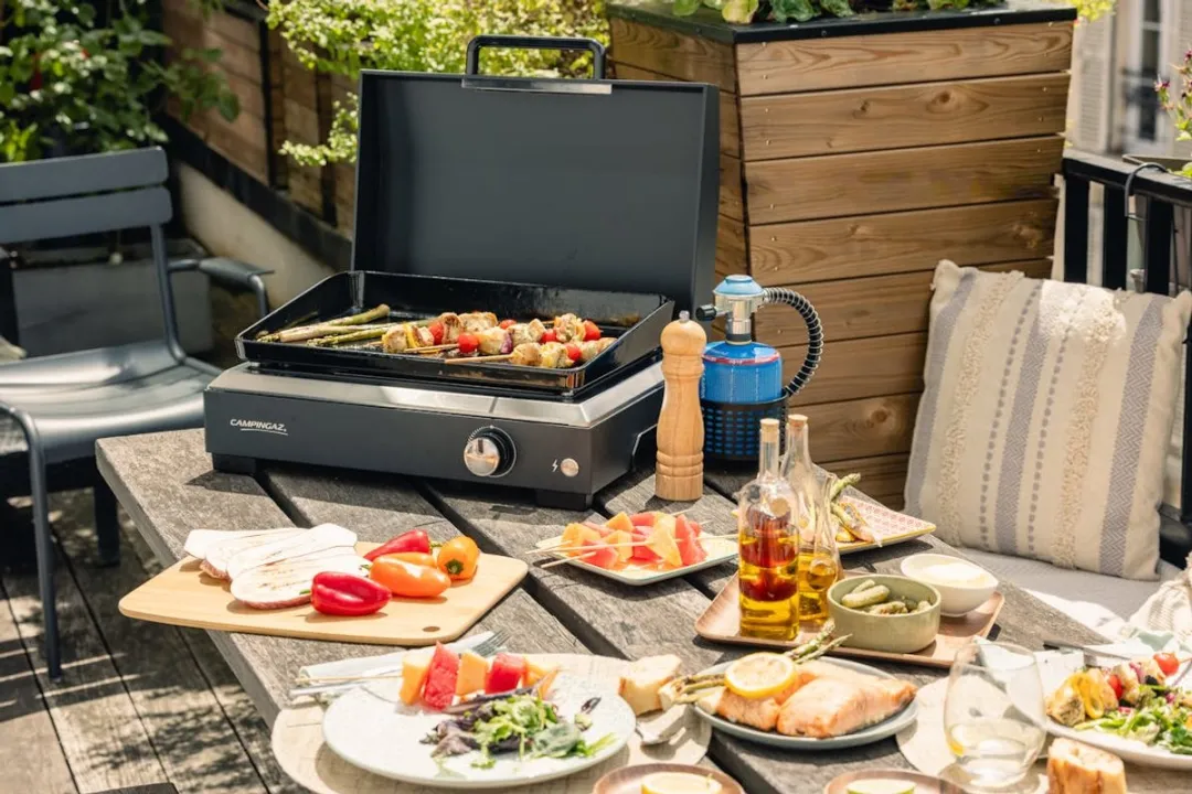 Campingaz Sigma 1 CV Bakplaat 1.350 cm² - Basaltgrijs