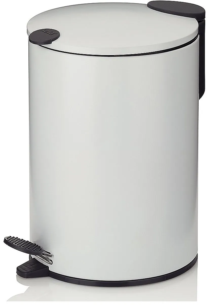Kela Pedaal Afvalemmer 3L - Mat Wit