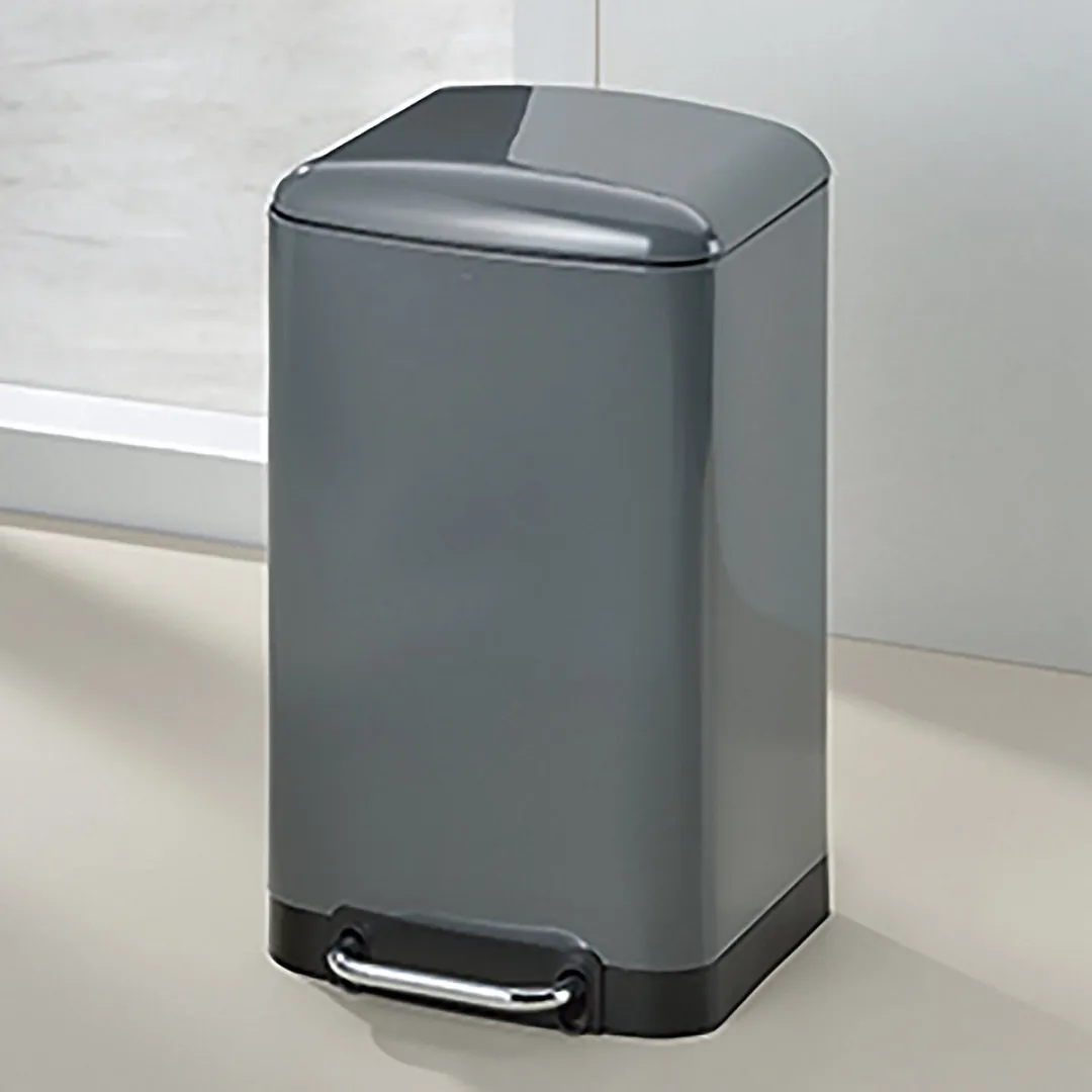 Kela Davino Prullenbak 30L - Donker Grijs