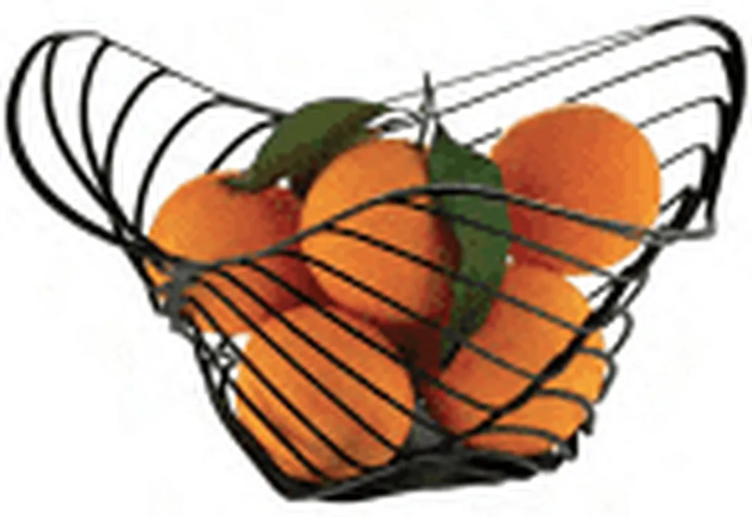 Alessi Trinity Fruitschaal 33cm - Zwart
