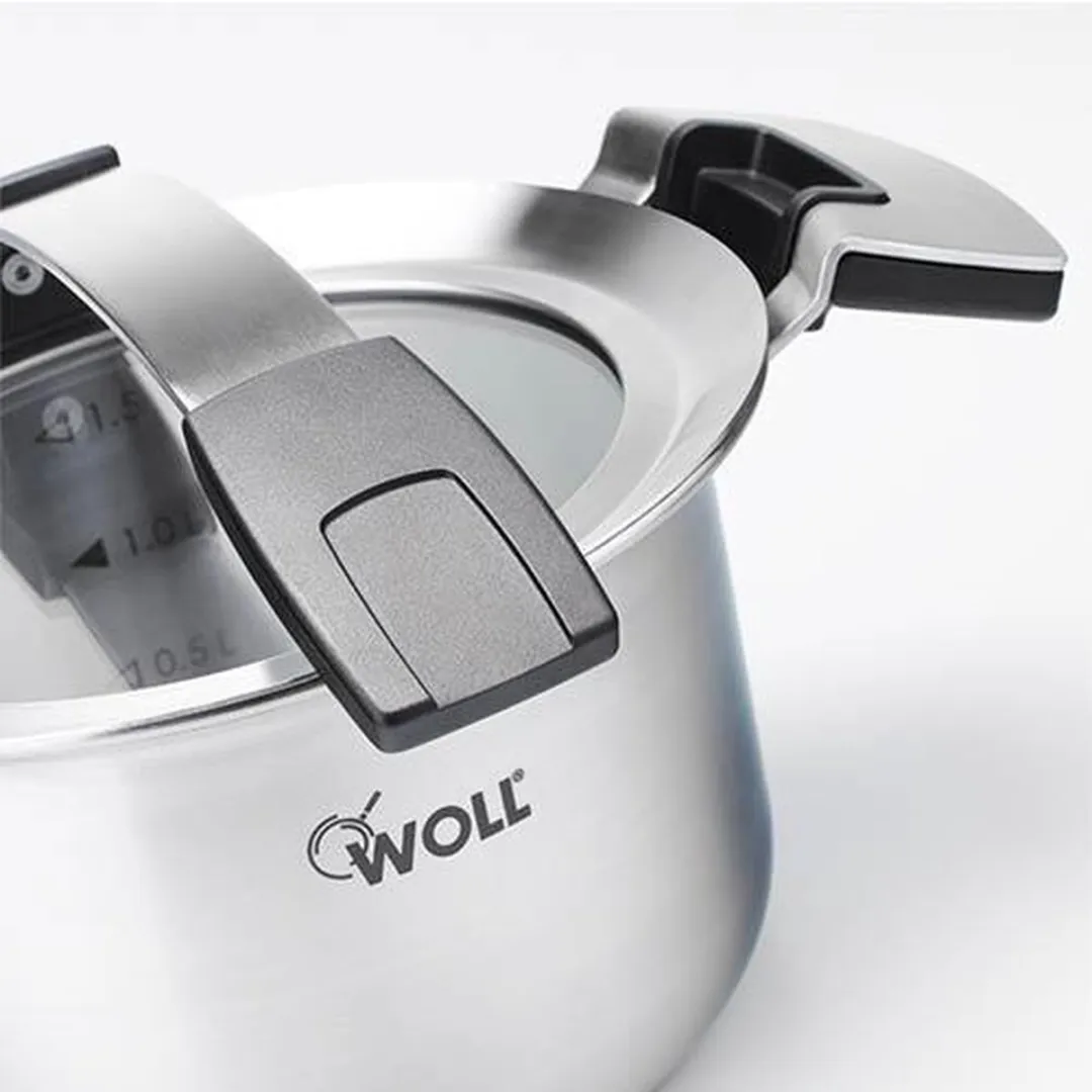 Woll Concept Pro 3-delige Pannenset - 3 Stuks - Zilver