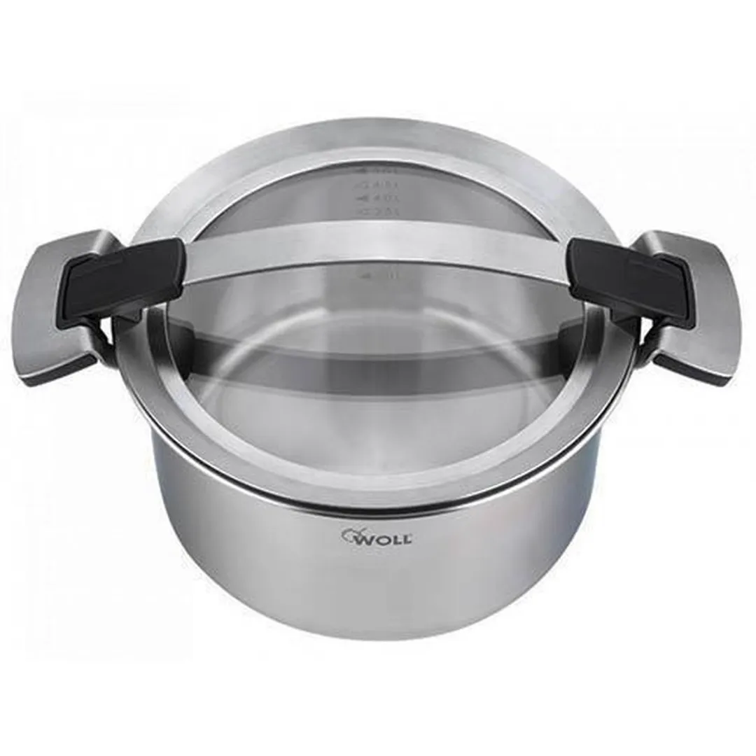 Woll Concept Pro 3-delige Pannenset - 3 Stuks - Zilver
