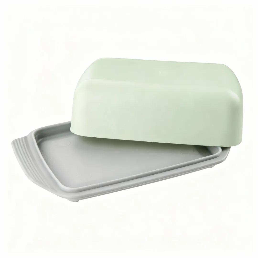 Fackelmann Boterdoos 33005 - 16x10x5cm - Grijs