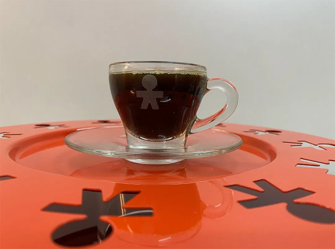 Alessi Girotondo Espressokopjes en schotels