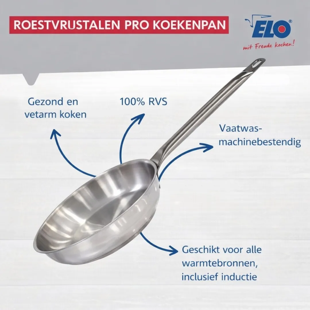 Fackelmann Elo Profi Brillant Keukenset 5-delig - Roestvrij staal
