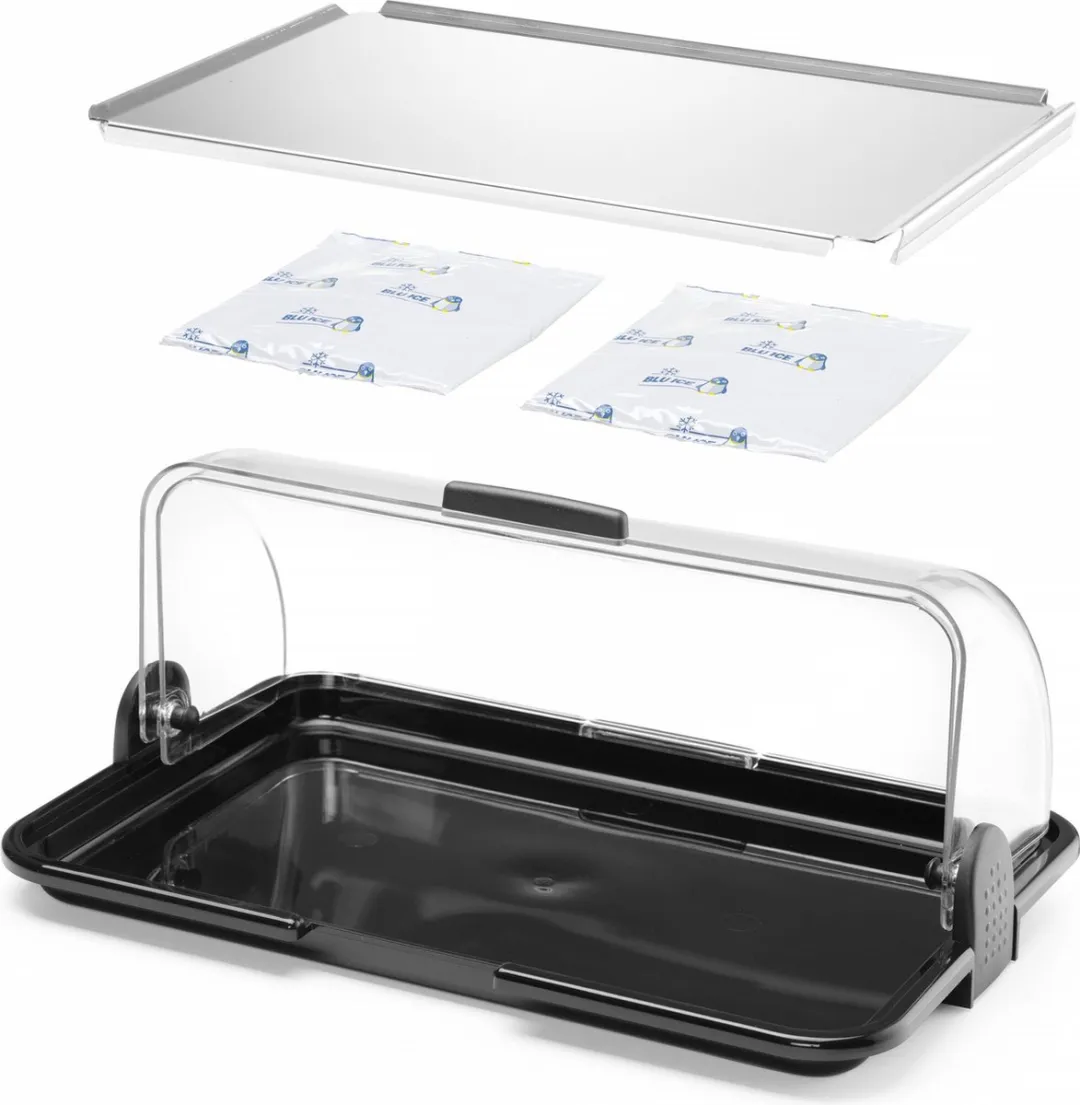 HENDI Roltop Display 871775 - 465x315x195mm - RVS